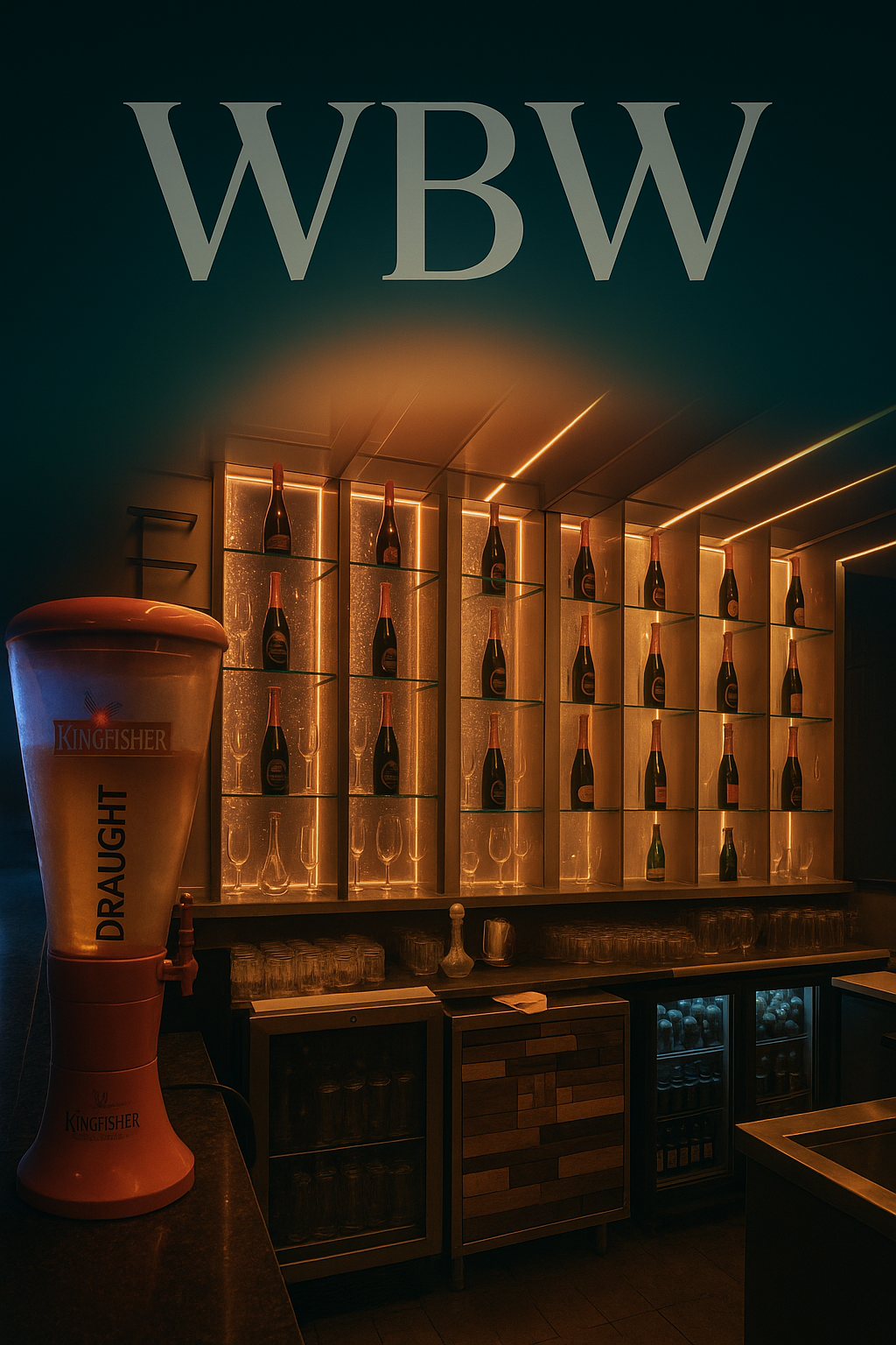 Bar Water Bubble Wall