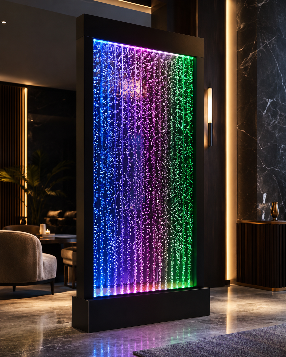 Modern Translucent Bubble Partition